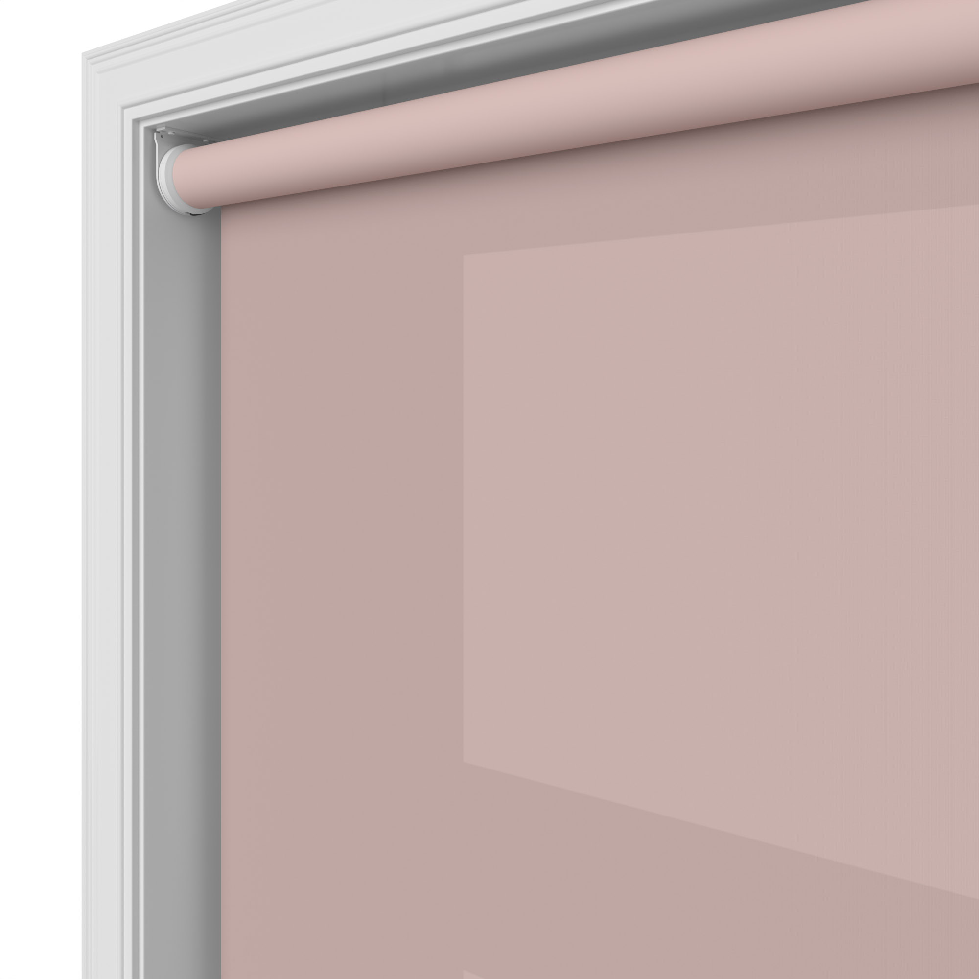 Dover Blush Pink Motorised Roller Blind - Image 4
