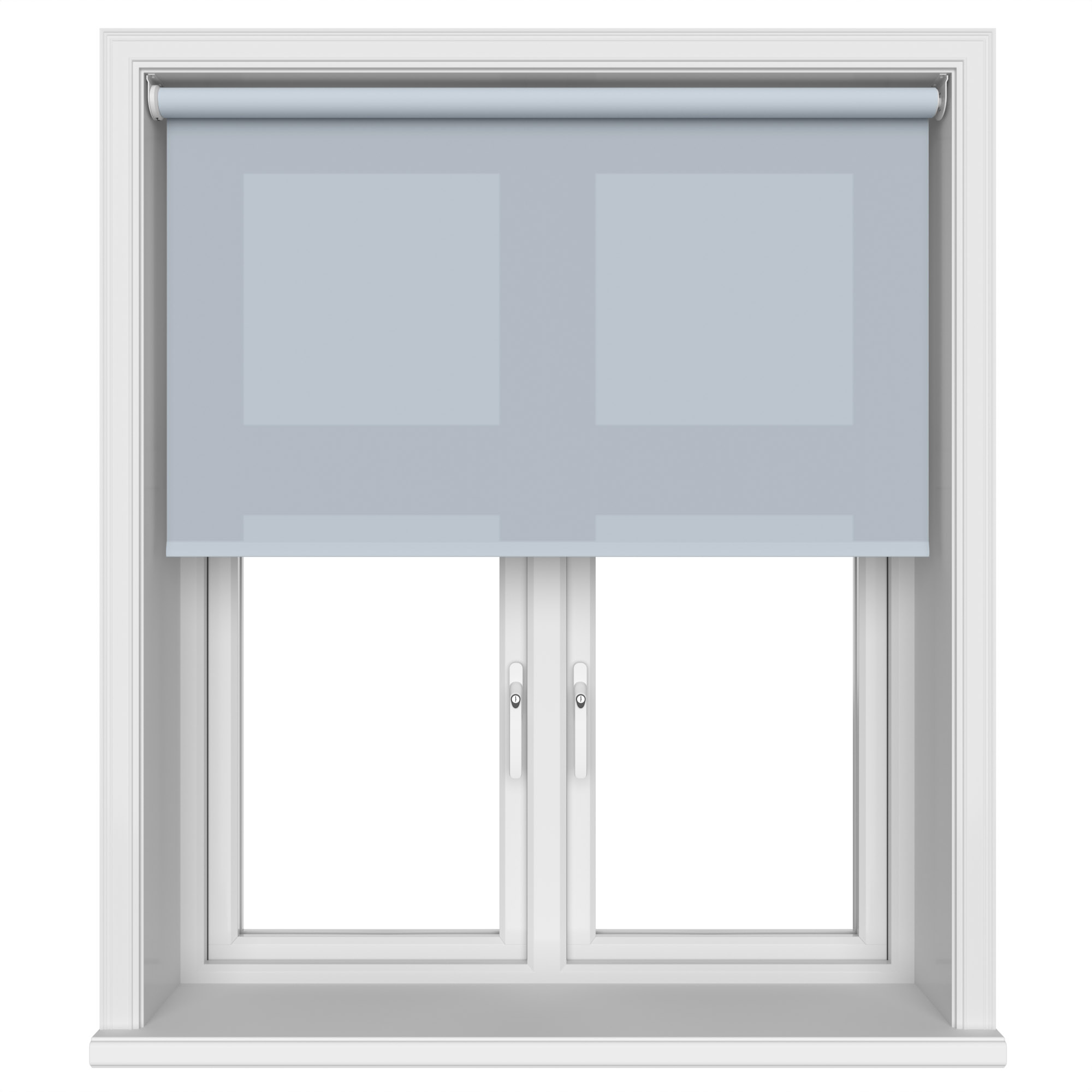 Dover Skyline Blue Motorised Roller Blind