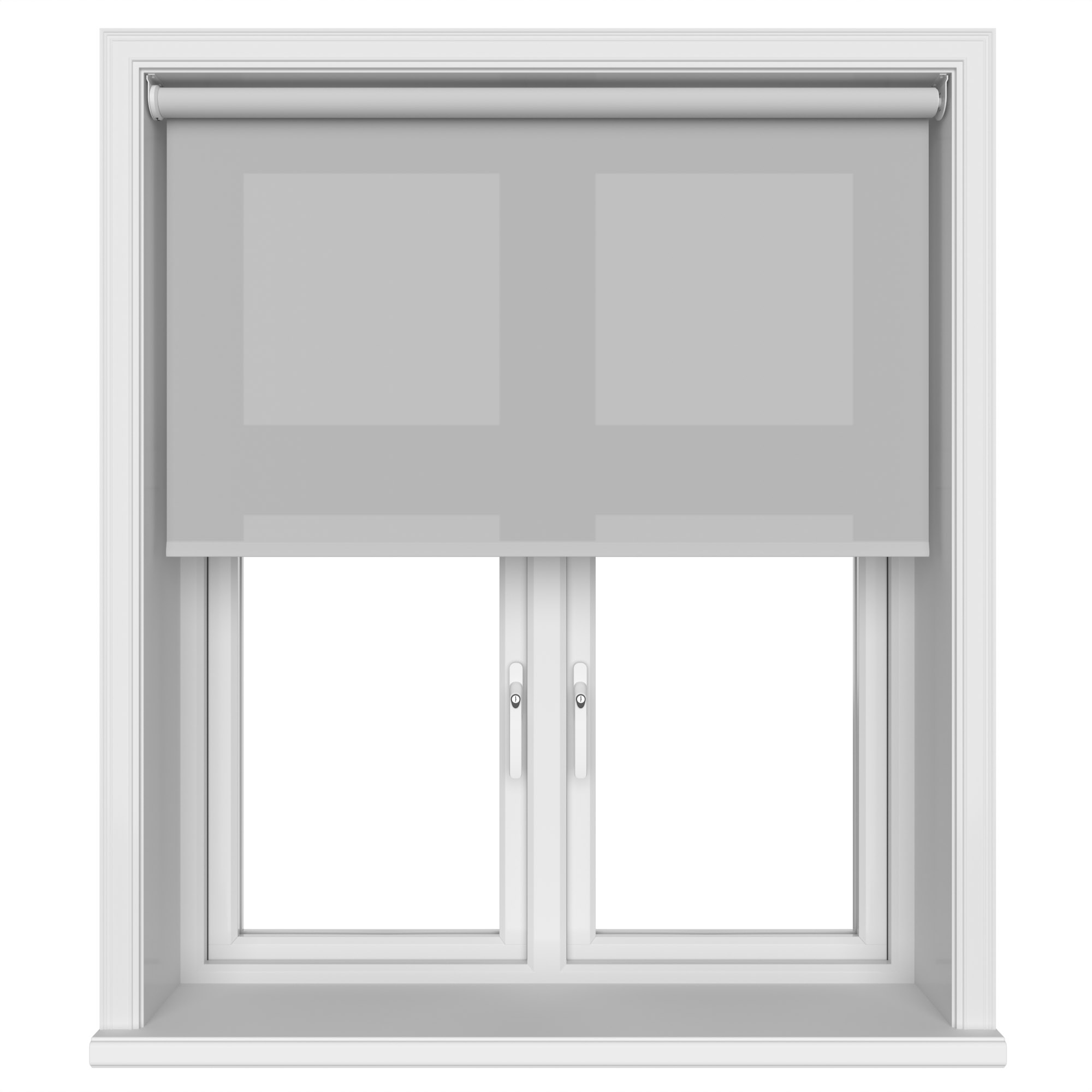 Dover Light Grey Motorised Roller Blind