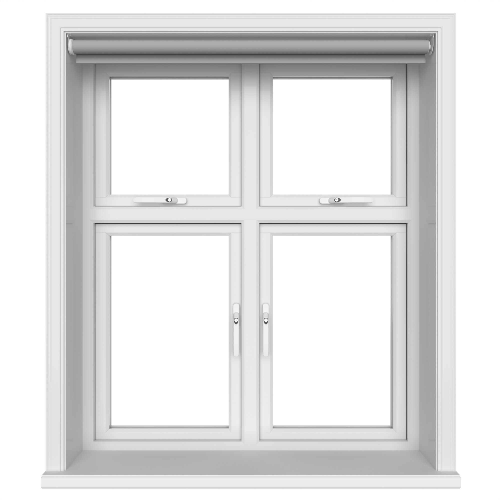 Dover Pewter Grey Motorised Roller Blind - Image 3