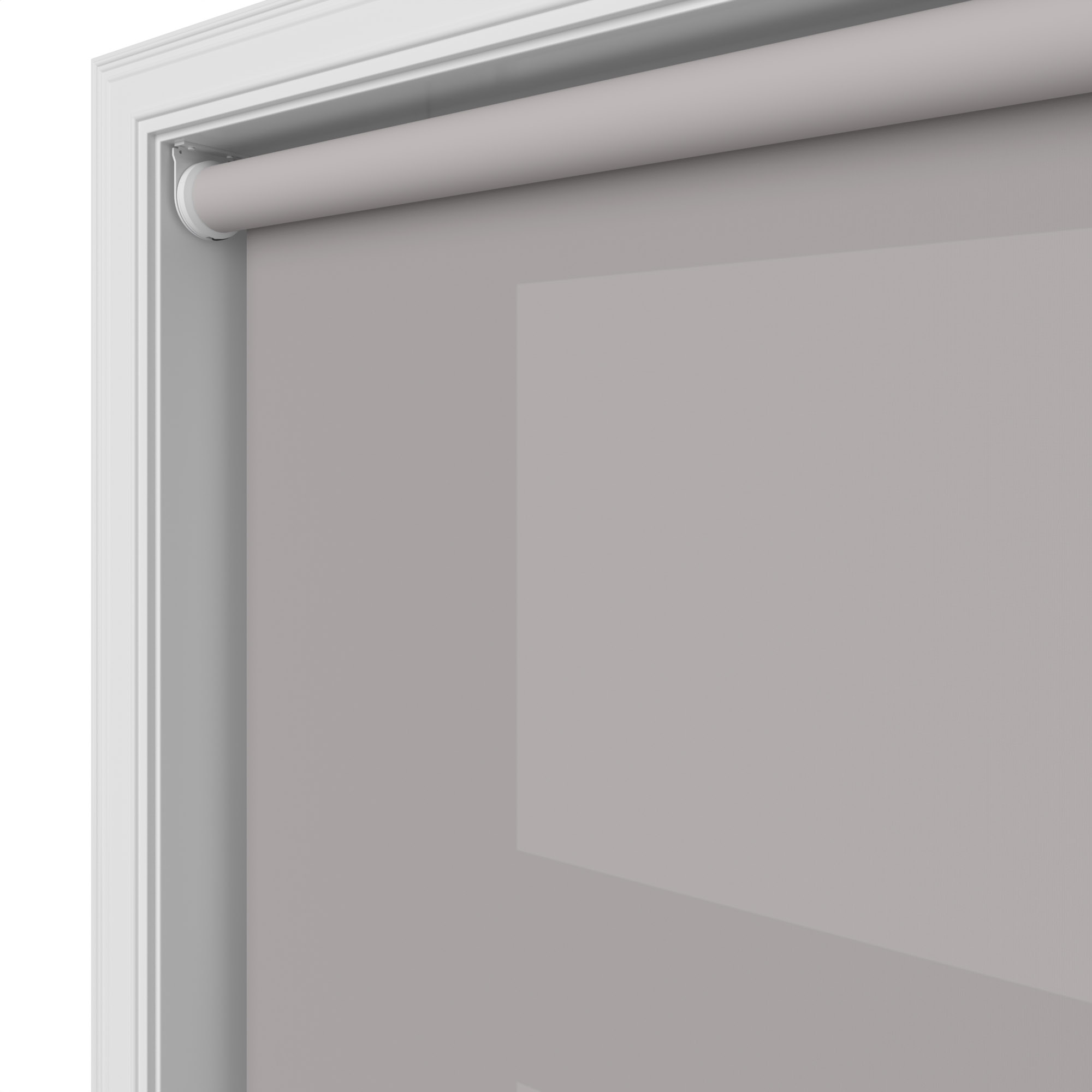 Dover Pewter Grey Motorised Roller Blind - Image 4