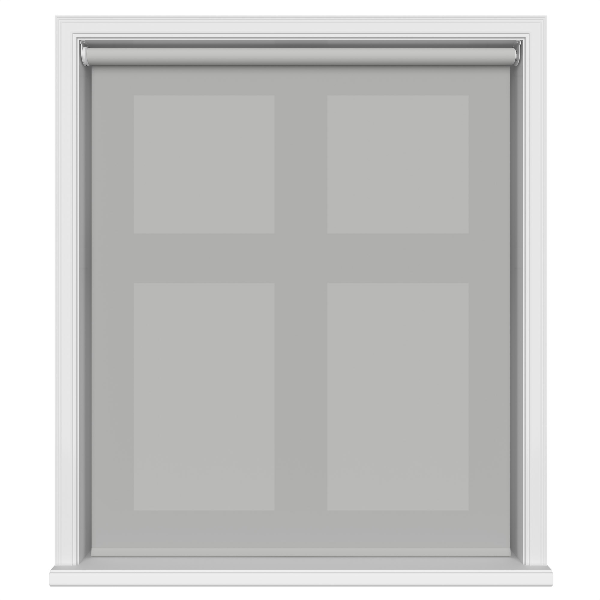 Dover Stone Grey Motorised Roller Blind - Image 2