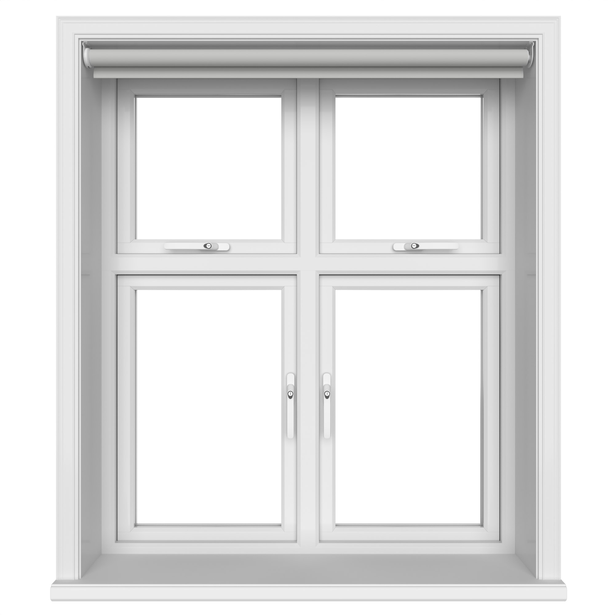 Dover Stone Grey Motorised Roller Blind - Image 3