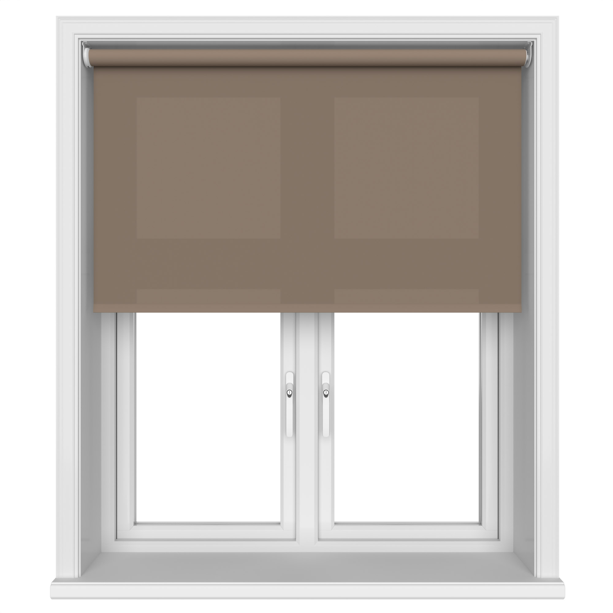 Dover Cocoa Beige Motorised Roller Blind