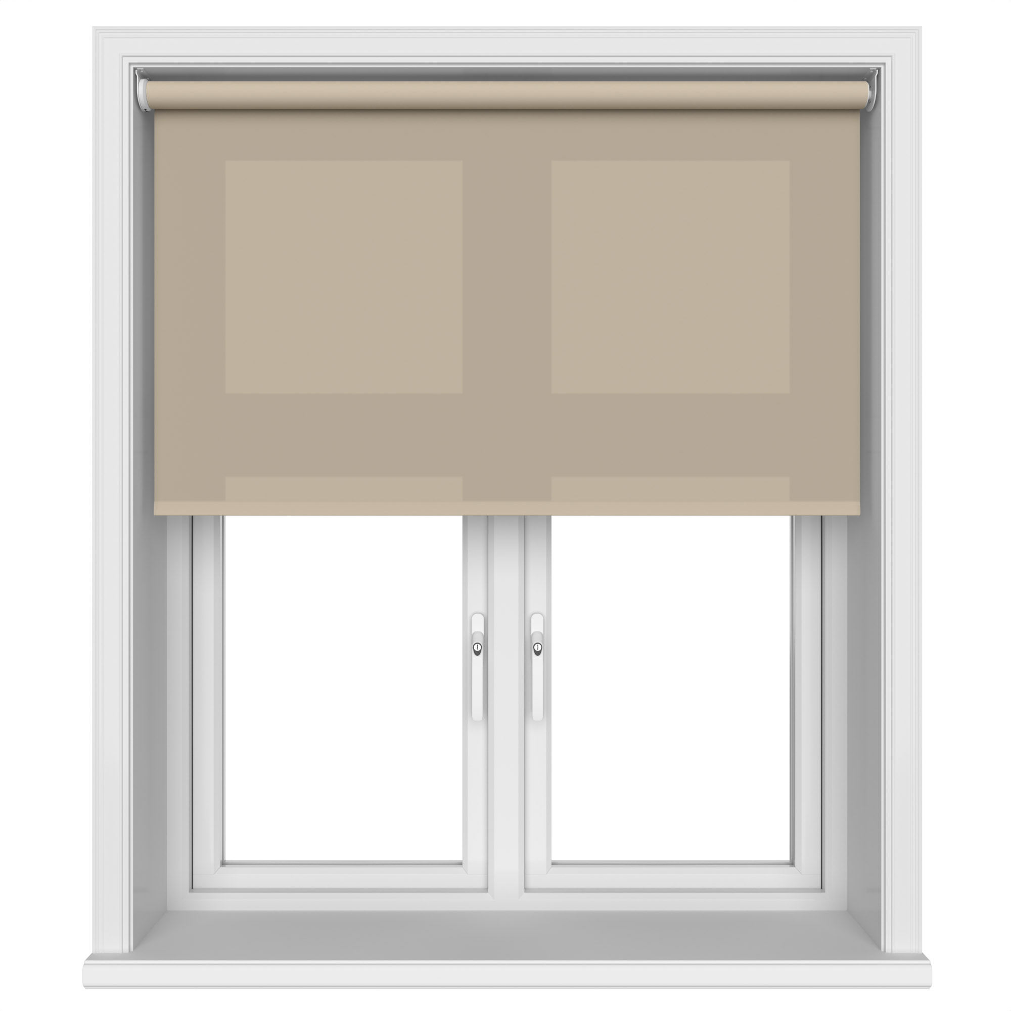 Dover Sandy Beige Motorised Roller Blind