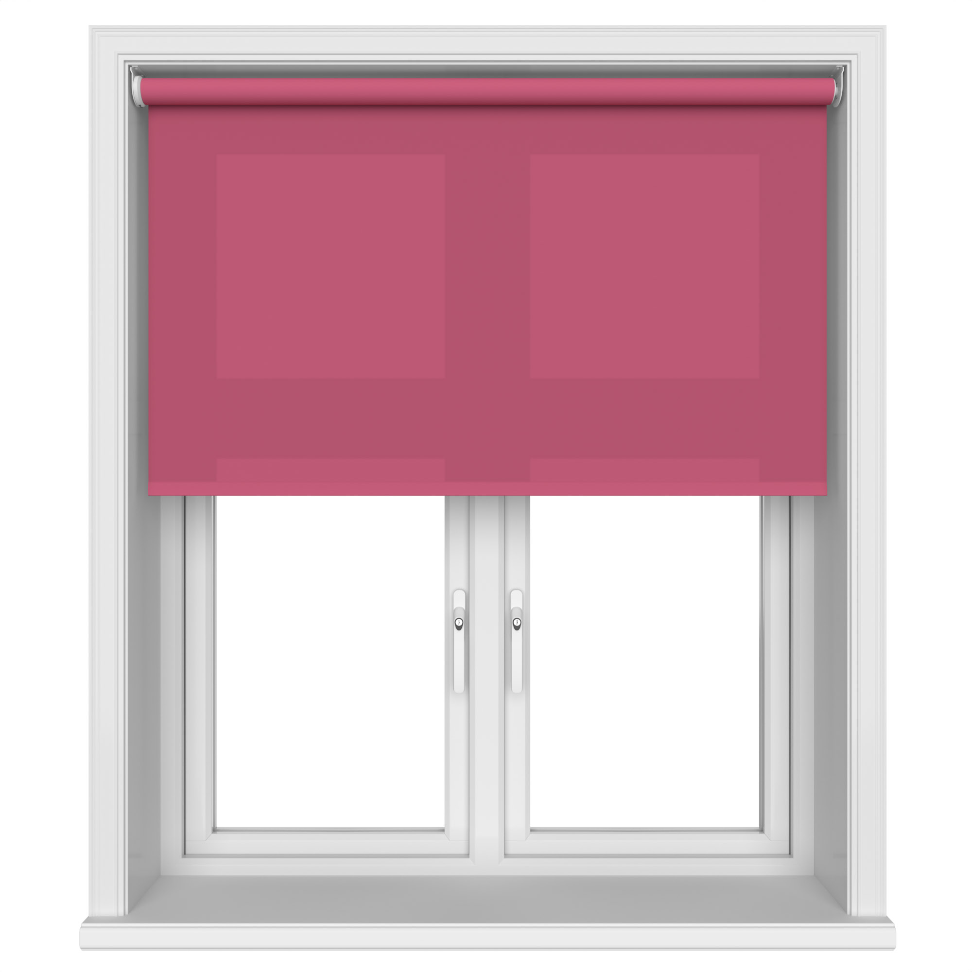 Dover Crimson Rose Motorised Roller Blind