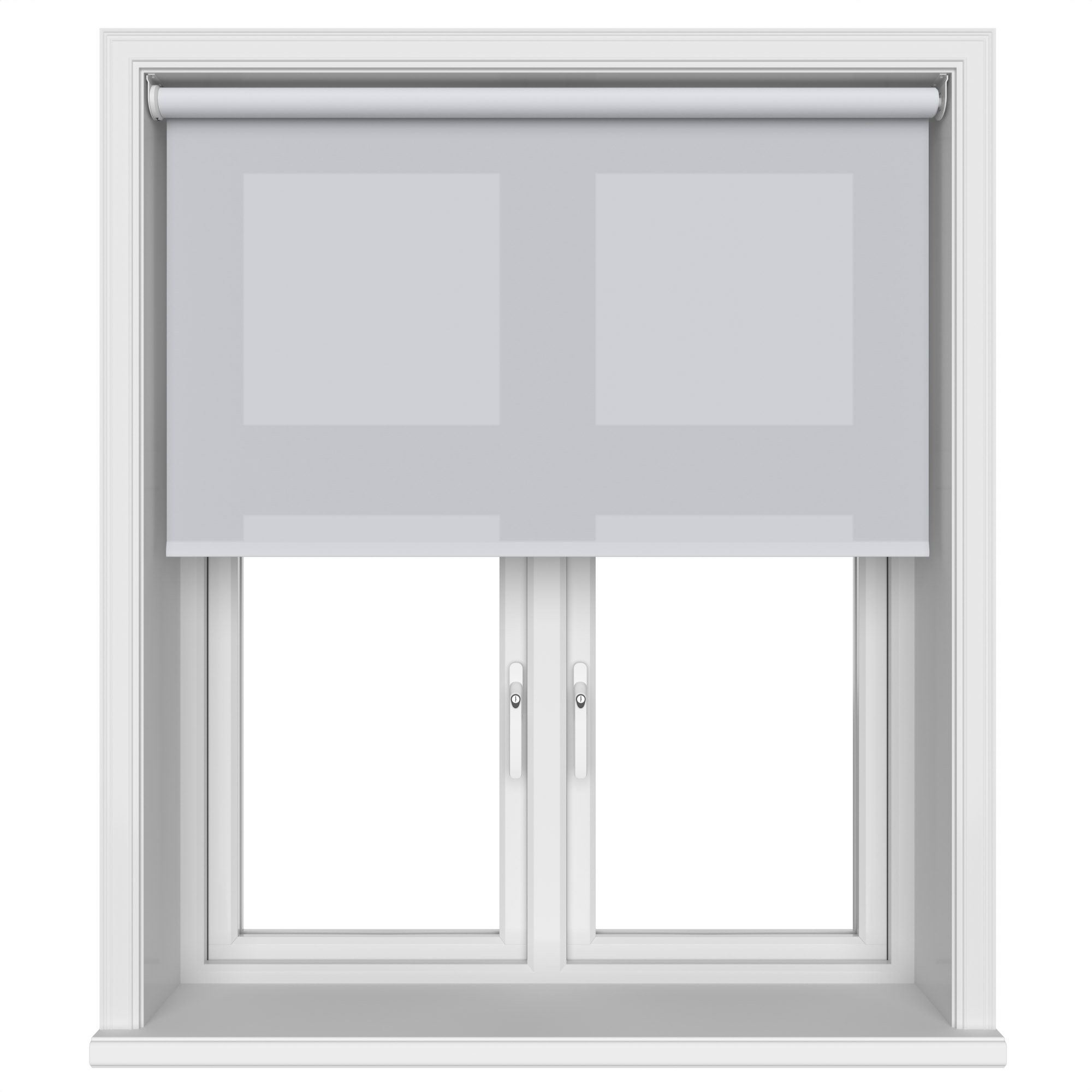 Dover Subtle Grey Motorised Roller Blind