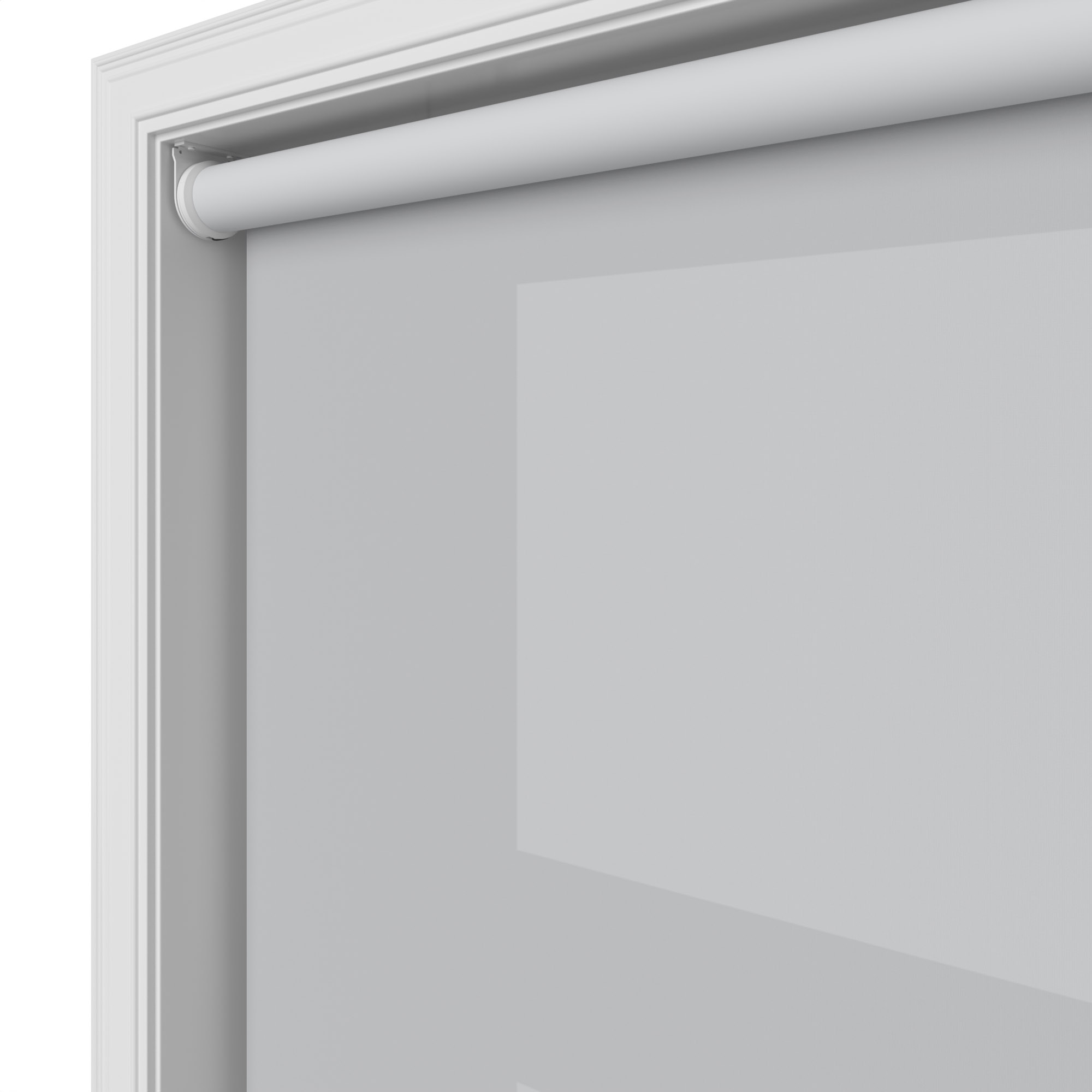 Dover Subtle Grey Motorised Roller Blind - Image 4