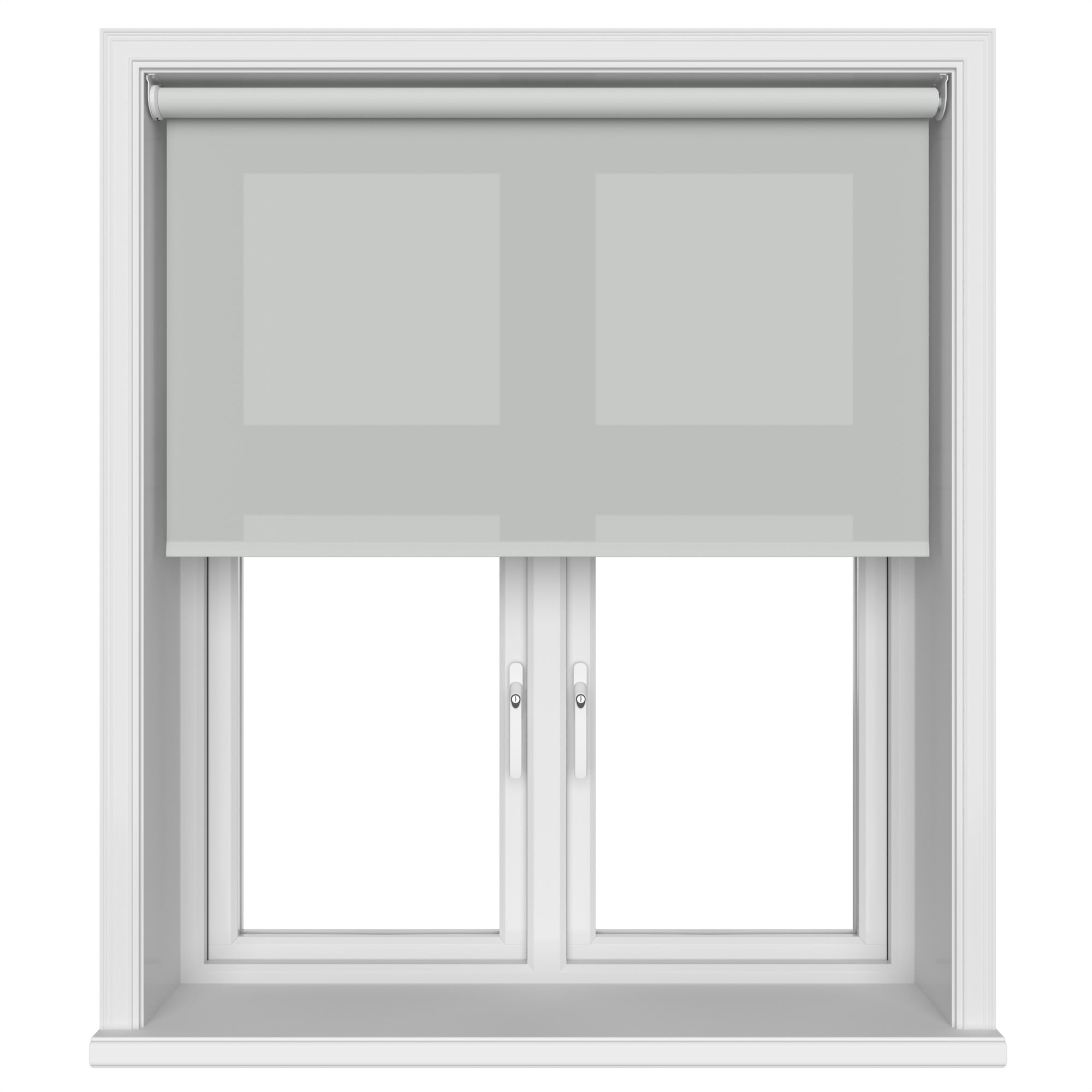 Dover Mist Grey Motorised Roller Blind