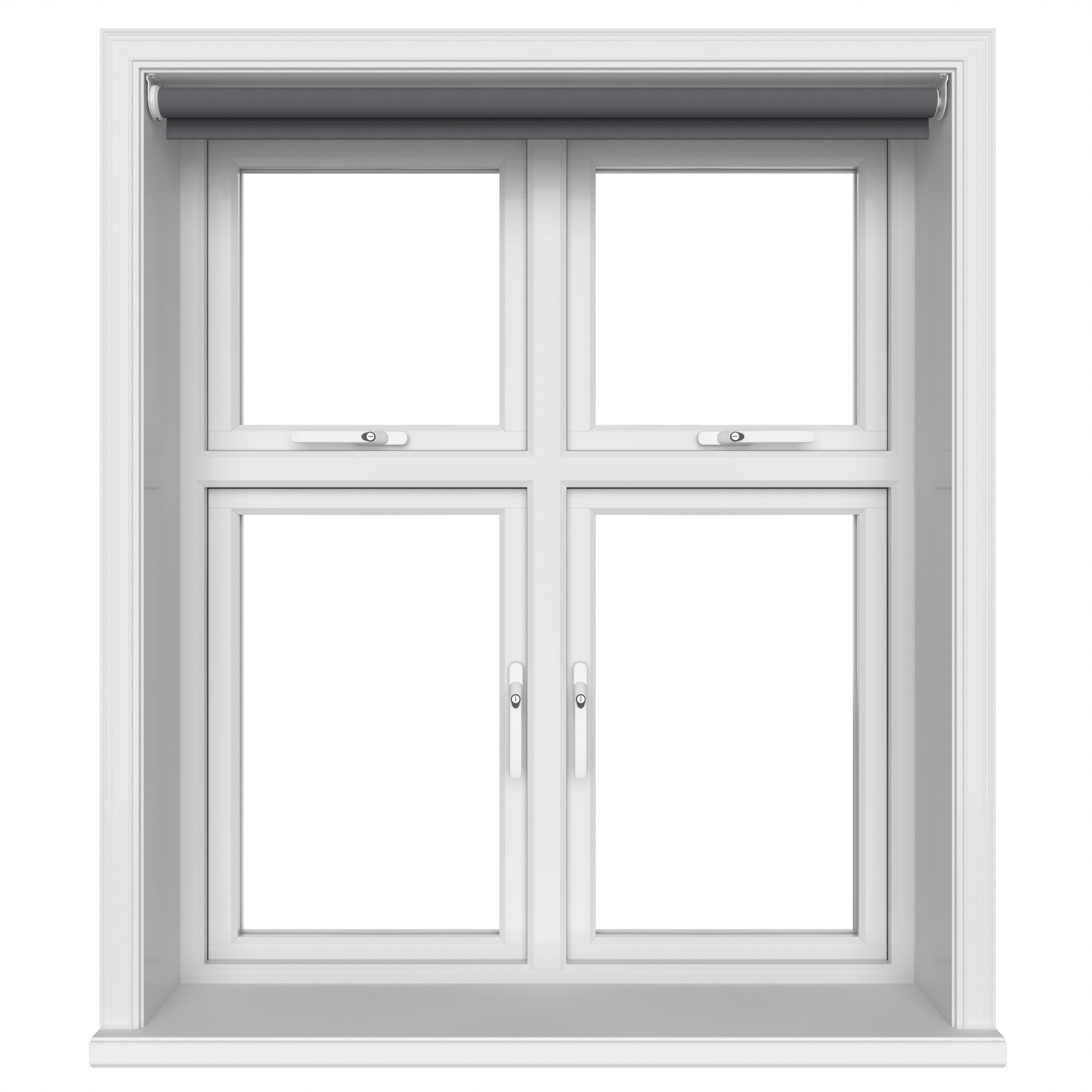 Dover Gunmetal Motorised Roller Blind - Image 3