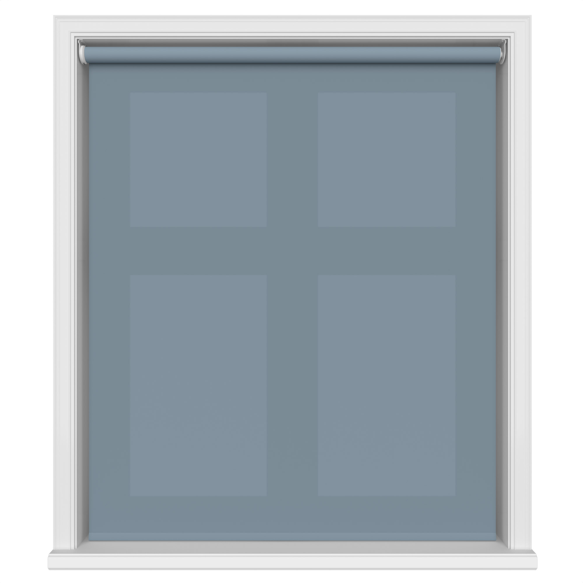 Dover Gentle Blue Motorised Roller Blind - Image 2