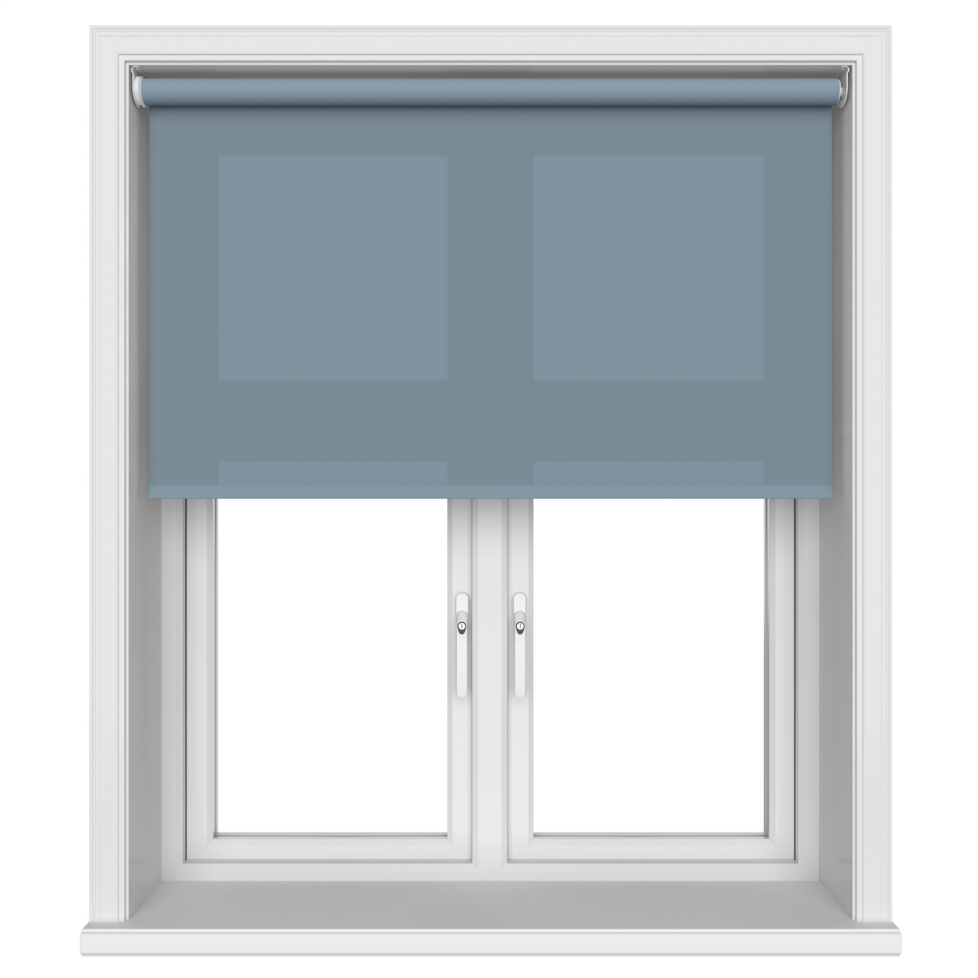Dover Gentle Blue Motorised Roller Blind