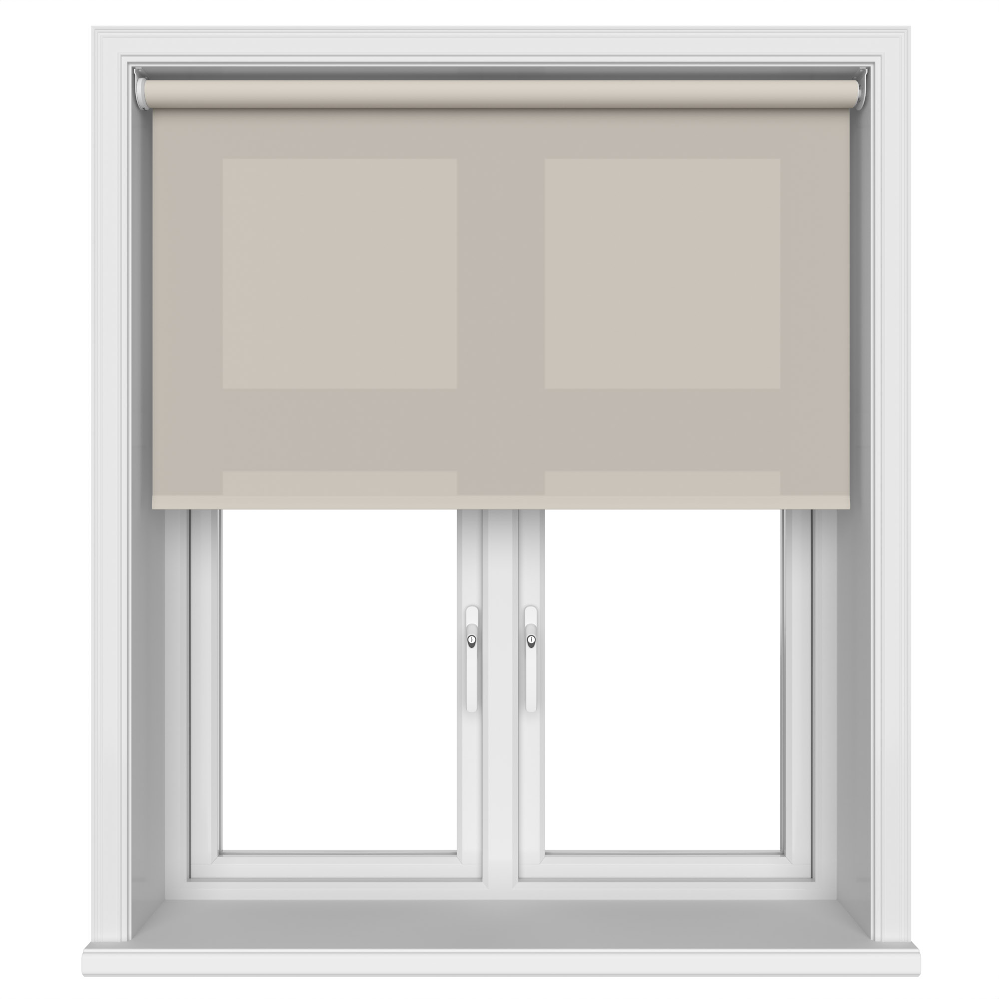 Dover Warm Sand Motorised Roller Blind