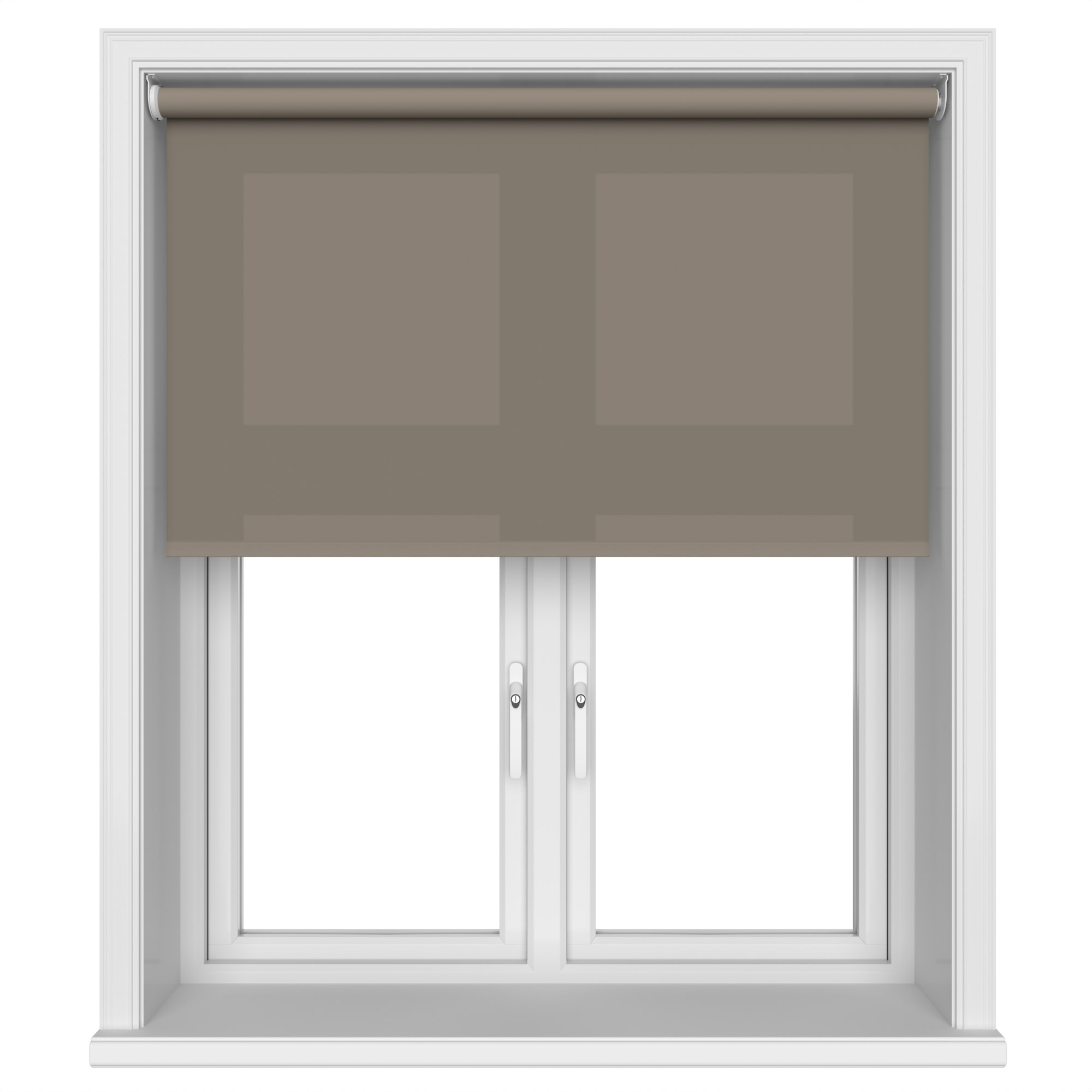 Dover Mushroom Beige Motorised Roller Blind