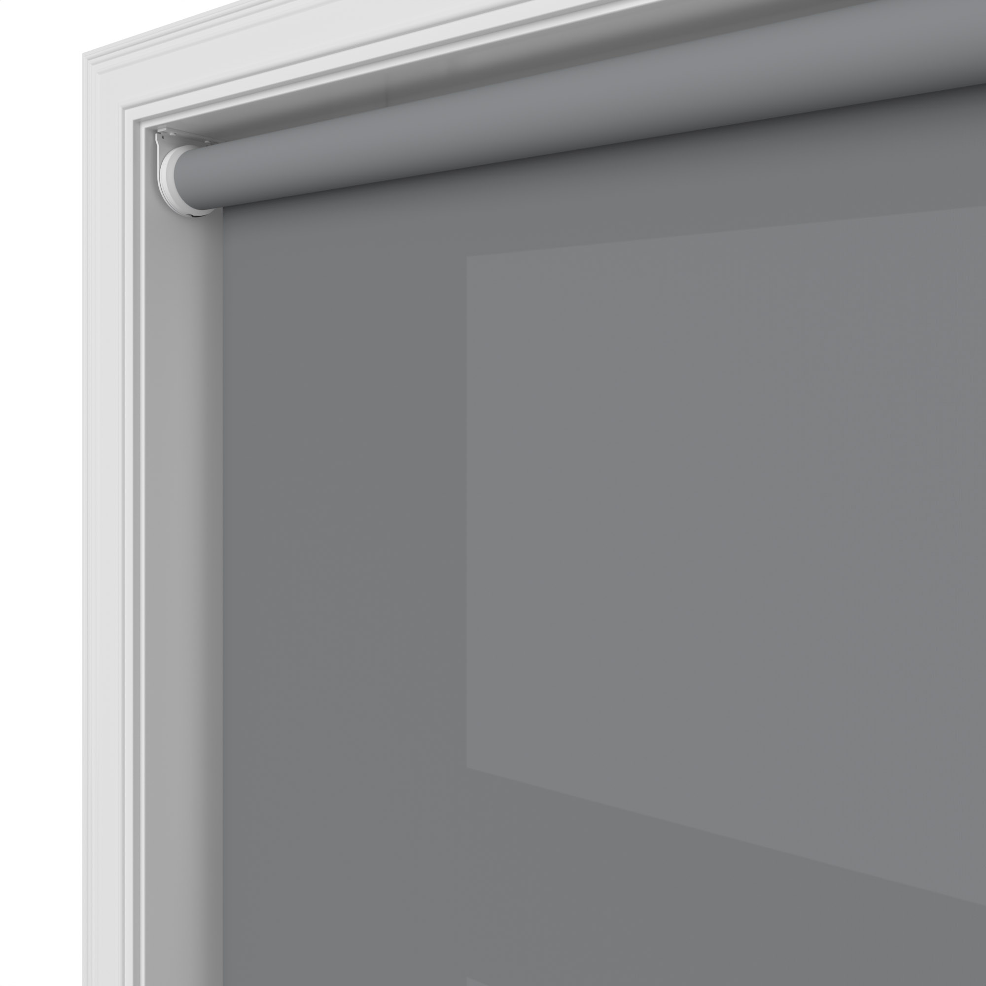 Dover Graphite Grey Motorised Roller Blind - Image 4