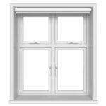 Dover Pure White Motorised Roller Blind
