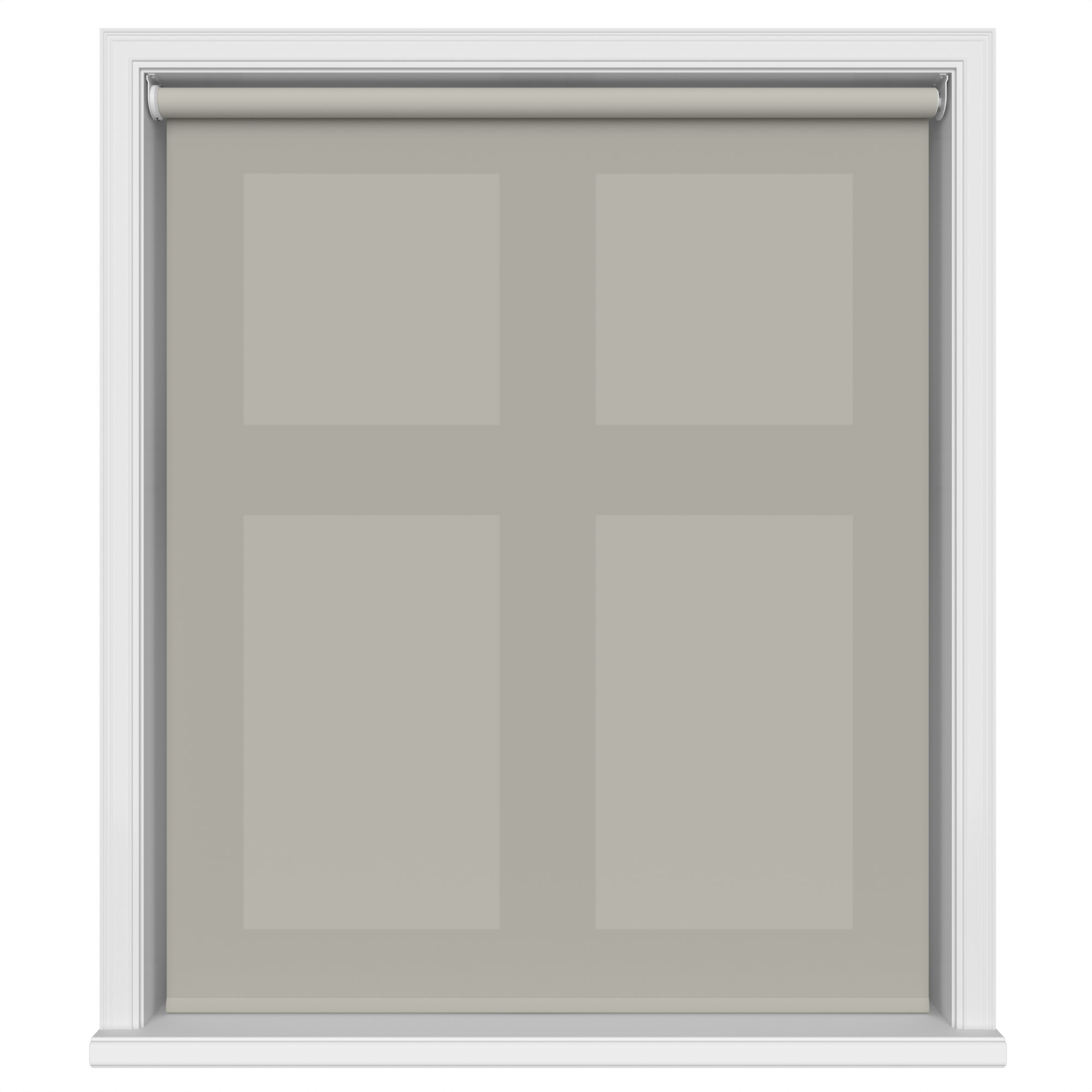 Dover Muted Truffle Motorised Roller Blind - Image 2
