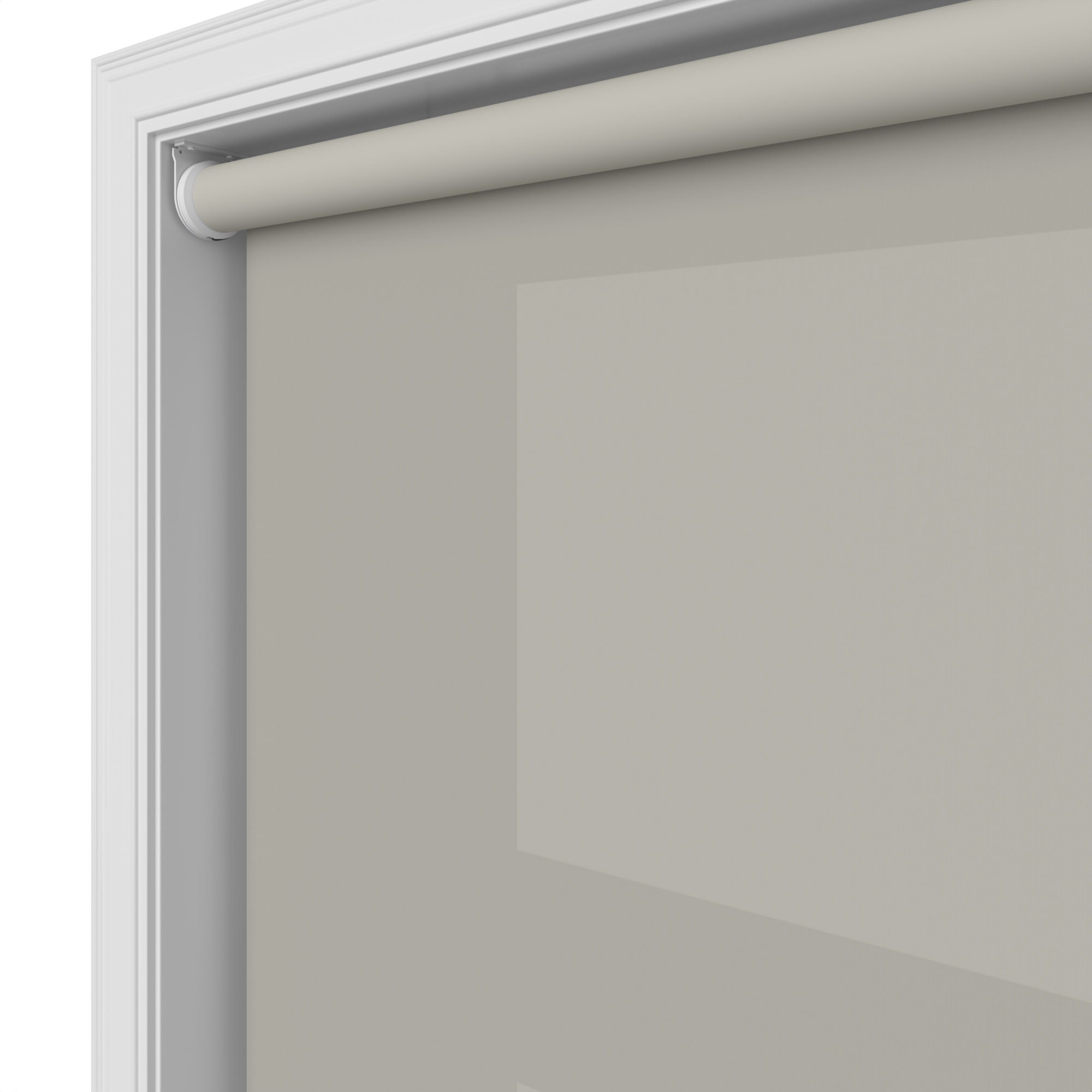 Dover Muted Truffle Motorised Roller Blind - Image 4