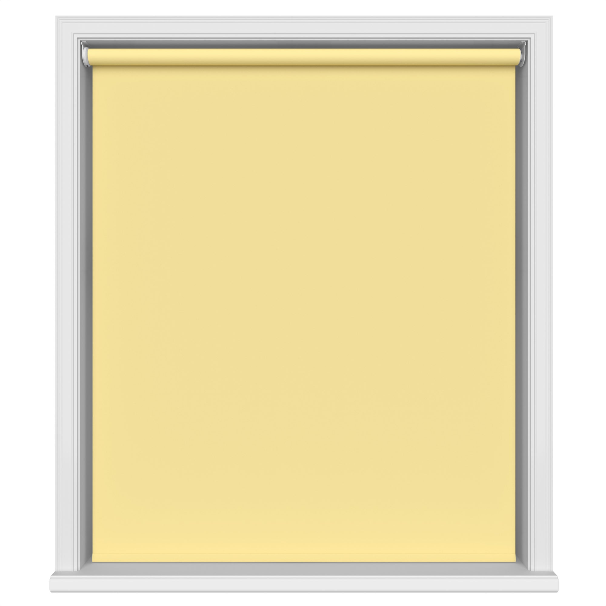 Dover Blackout Sunlit Yellow Motorised Roller Blind - Image 2