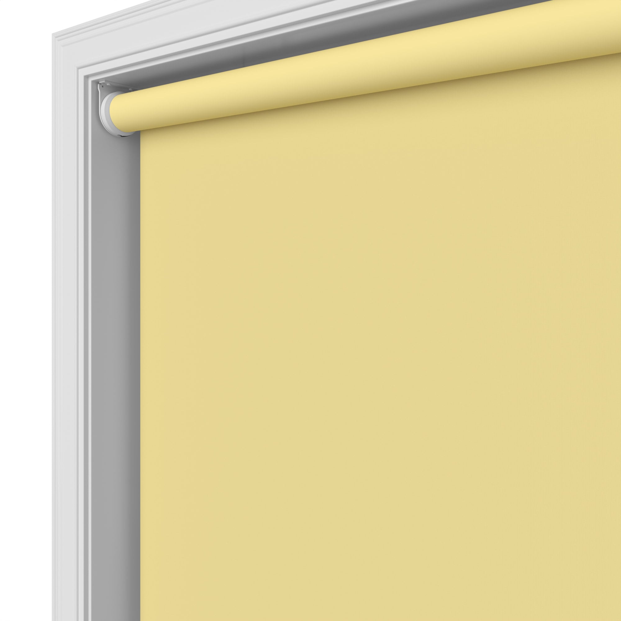 Dover Blackout Sunlit Yellow Motorised Roller Blind - Image 4