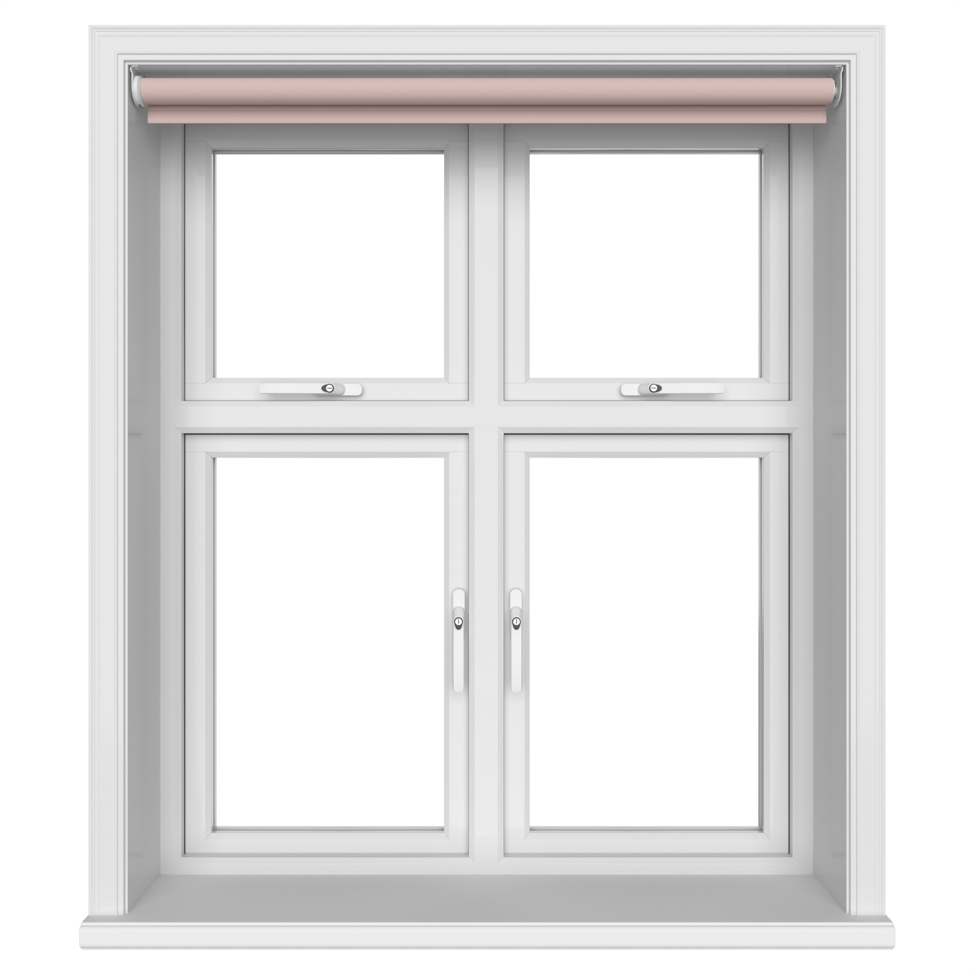 Dover Blackout Blush Pink Motorised Roller Blind - Image 3