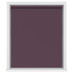 Dover Blackout Royal Plum Motorised Roller Blind
