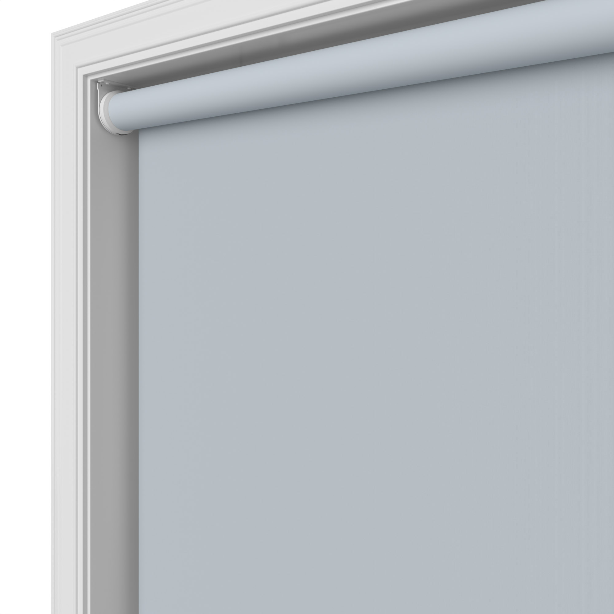 Dover Blackout Skyline Blue Motorised Roller Blind - Image 4