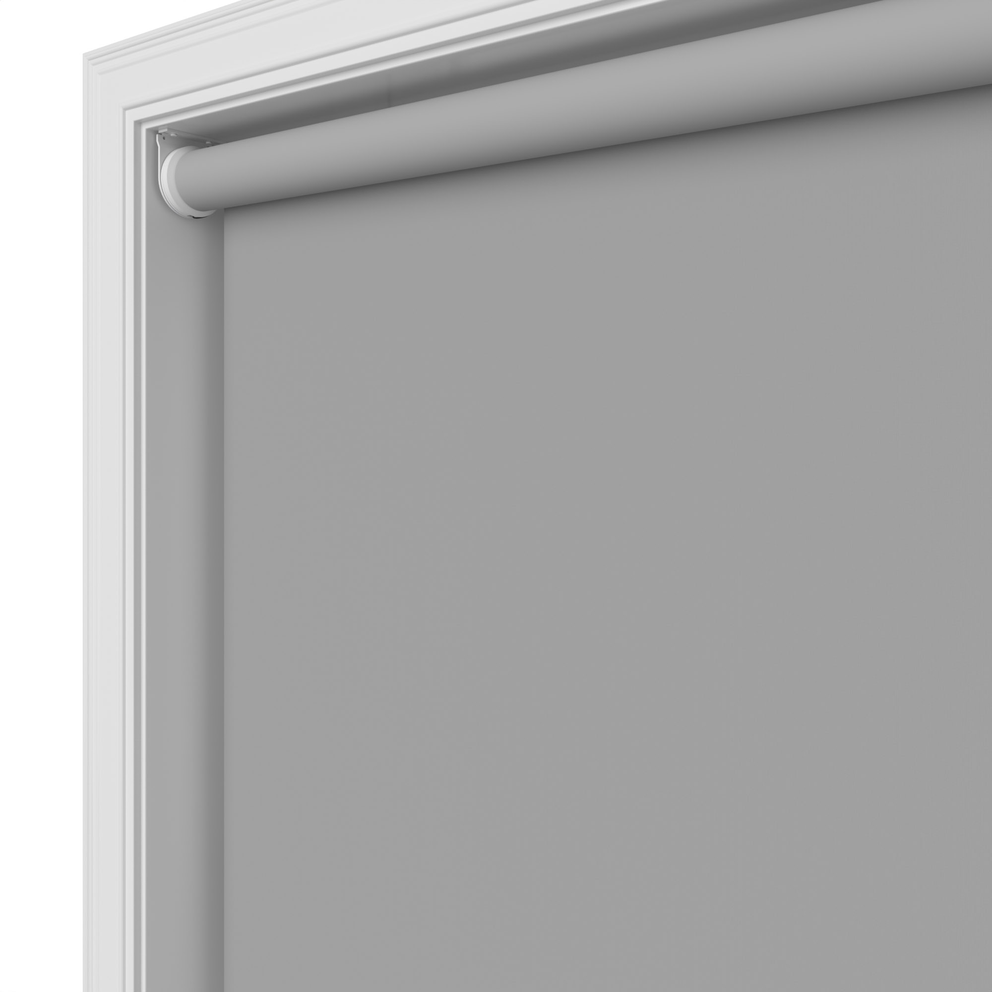 Dover Blackout Iron Grey Motorised Roller Blind - Image 4
