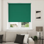 Dover Blackout Evergreen Motorised Roller Blind