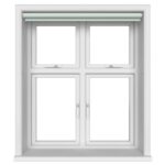 Dover Blackout Powdered Blue Motorised Roller Blind