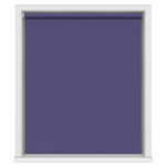 Dover Blackout Majestic Violet Motorised Roller Blind