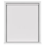 Dover Blackout Frosted White Motorised Roller Blind