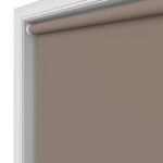 Dover Blackout Cocoa Beige Motorised Roller Blind