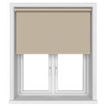 Dover Blackout Sandy Beige Motorised Roller Blind