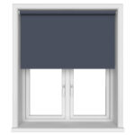 Dover Blackout Deep Indigo Motorised Roller Blind
