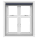 Dover Blackout Deep Indigo Motorised Roller Blind