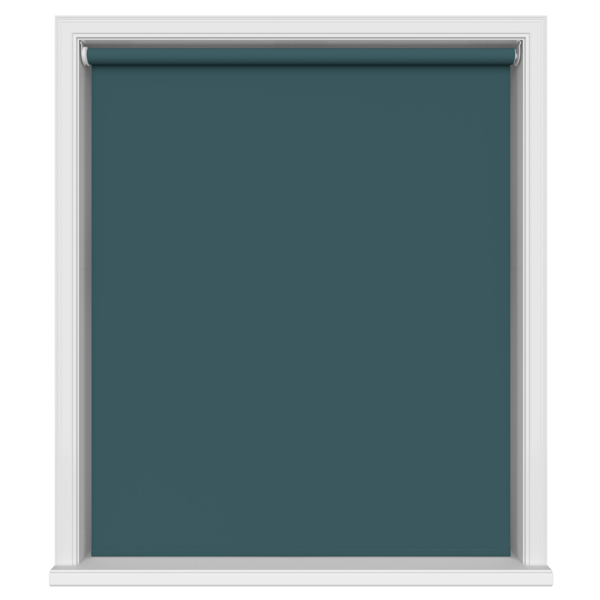 Dover Blackout Teal Depth Motorised Roller Blind - Image 2