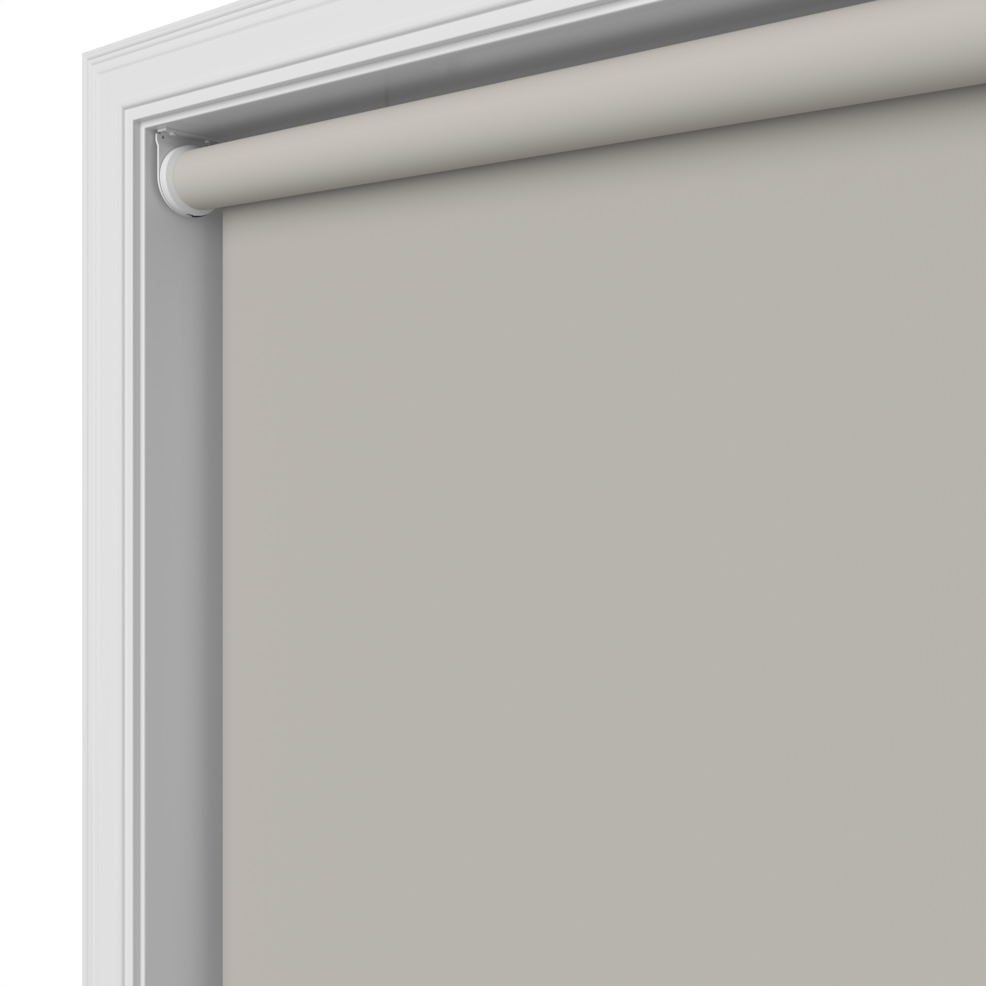 Dover Blackout Warm Pebble Motorised Roller Blind - Image 4