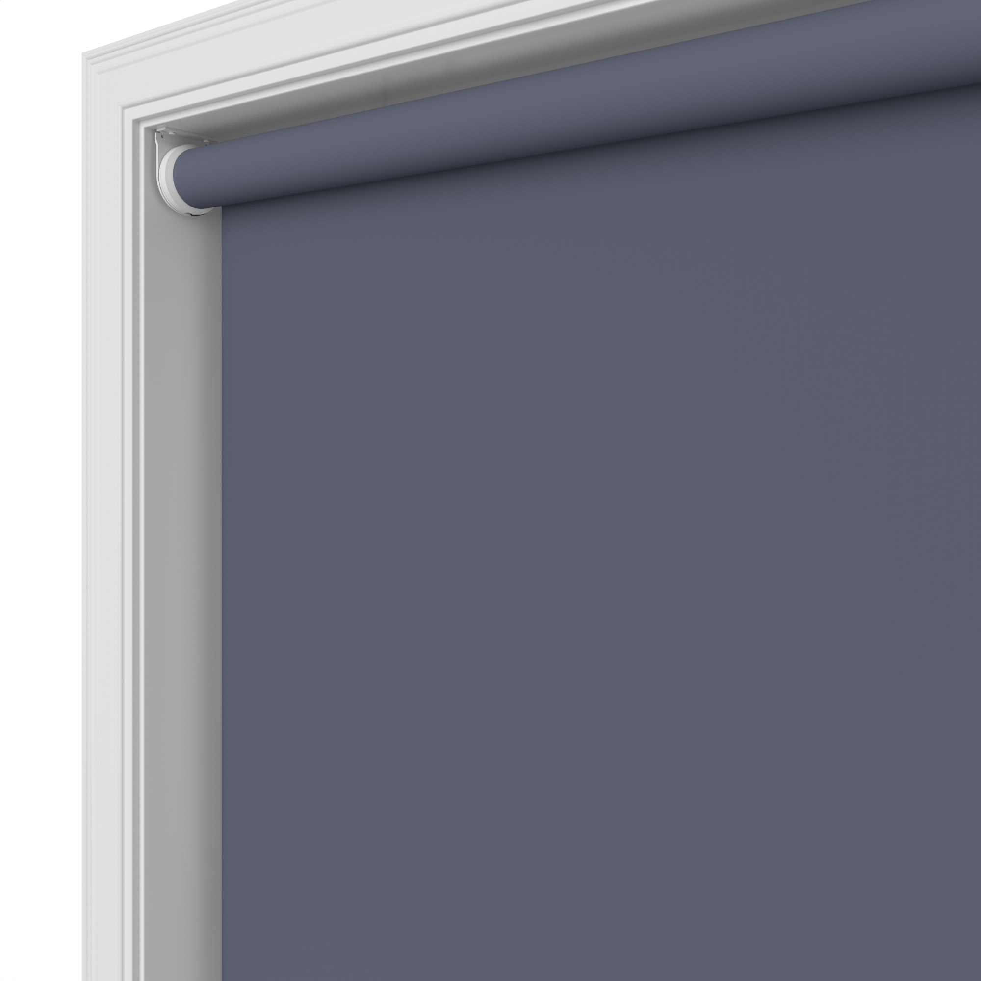 Dover Blackout Twilight Blue Motorised Roller Blind - Image 4