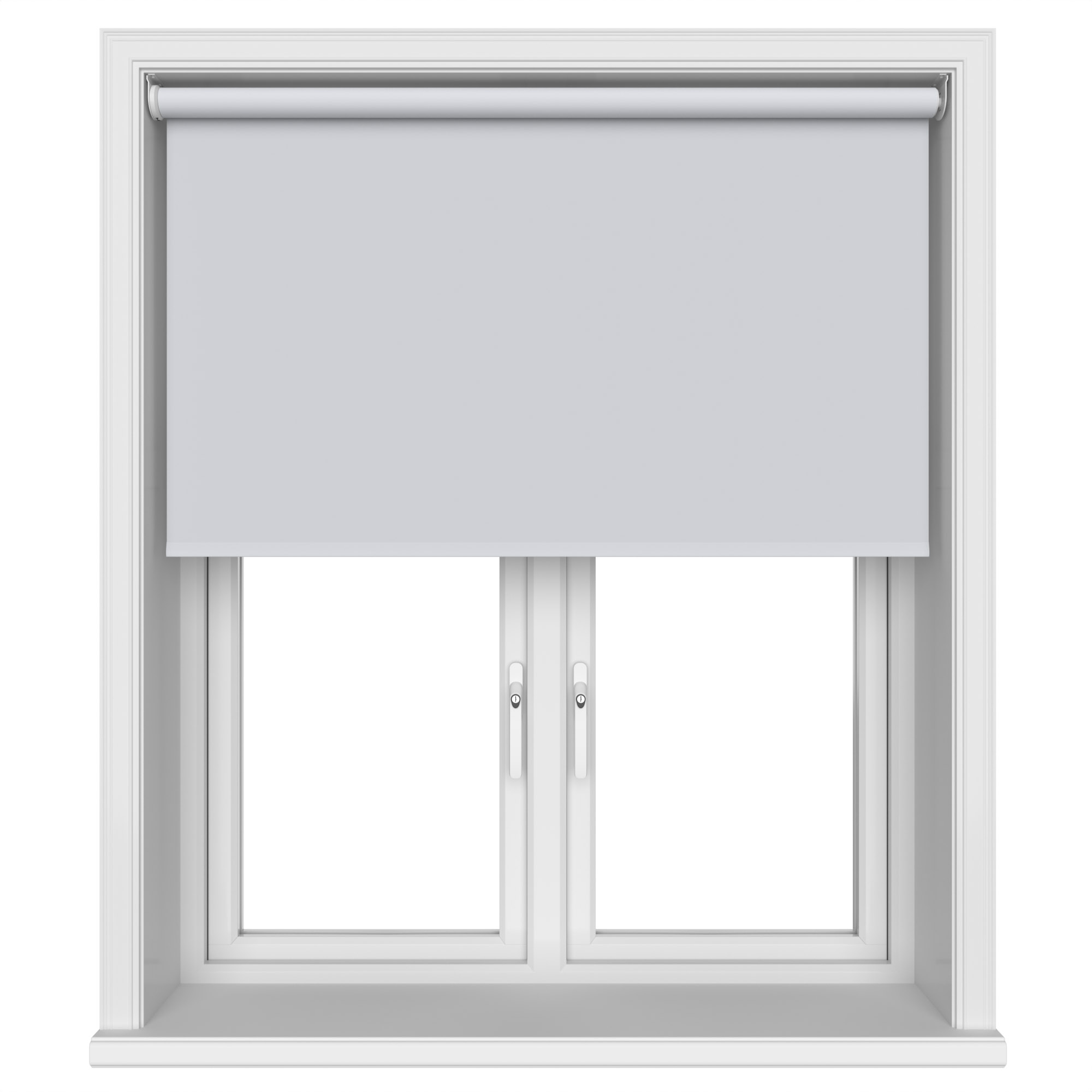 Dover Blackout Subtle Grey Motorised Roller Blind