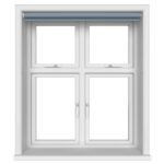Dover Blackout Gentle Blue Motorised Roller Blind