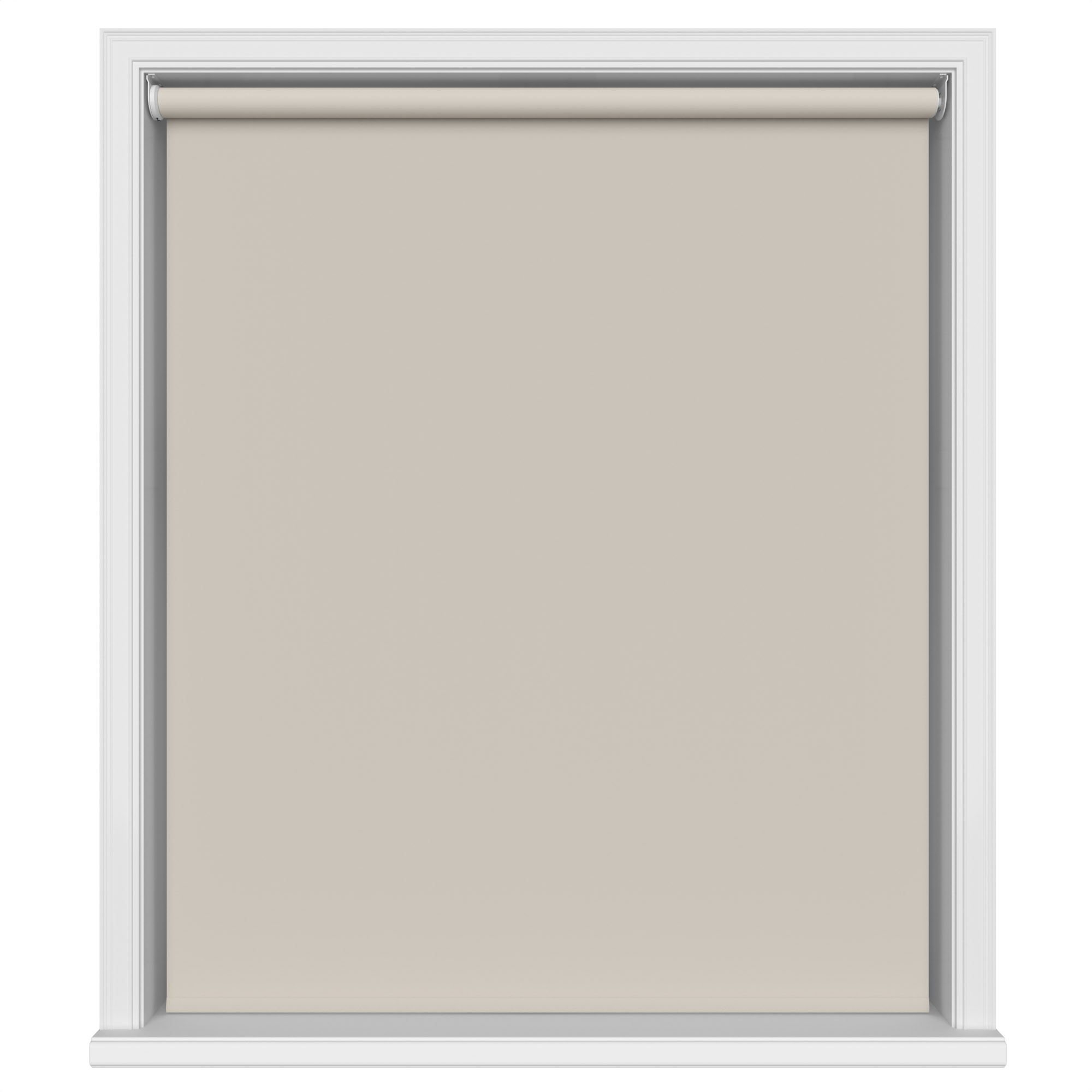 Dover Blackout Warm Sand Motorised Roller Blind - Image 2