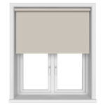 Dover Blackout Warm Sand Motorised Roller Blind