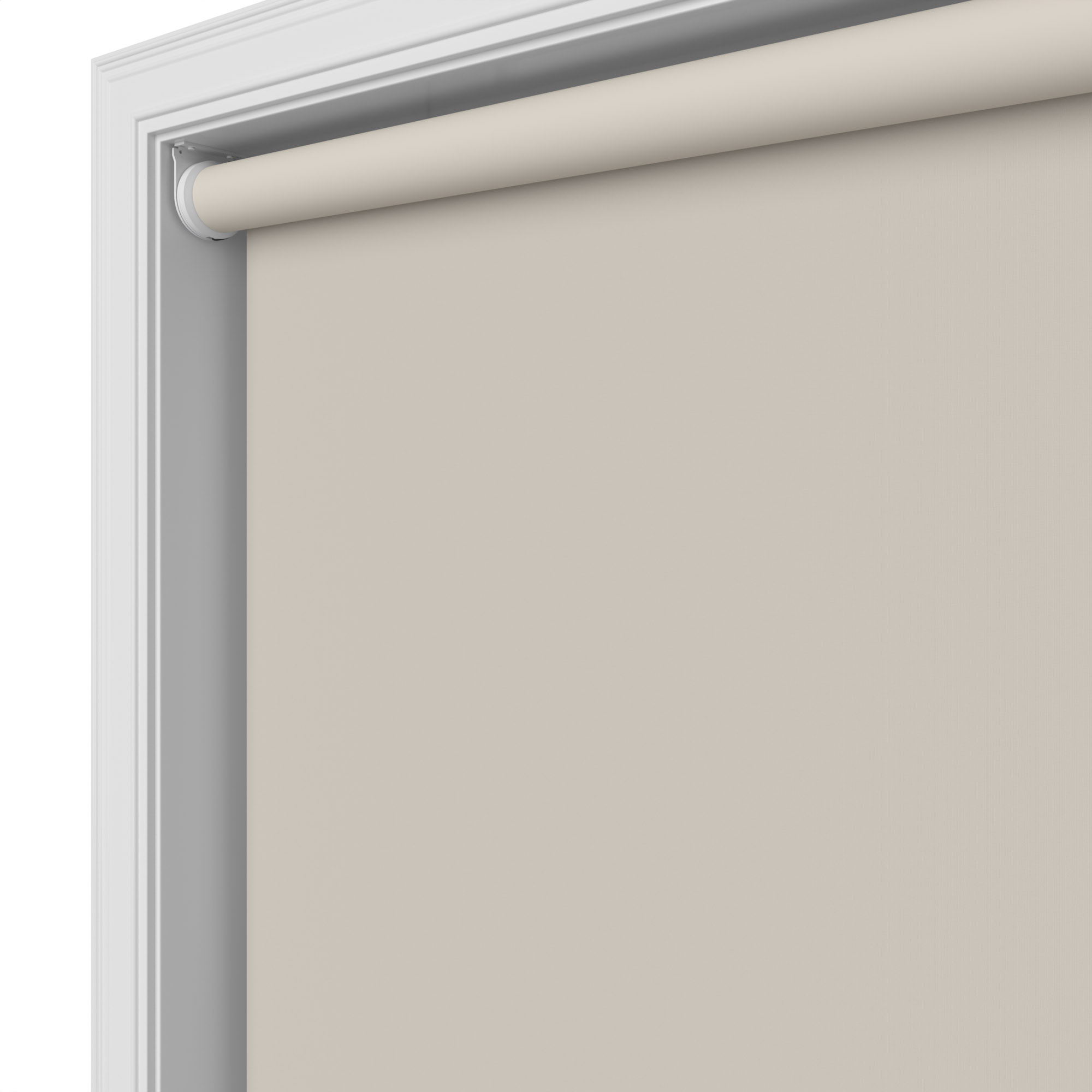 Dover Blackout Warm Sand Motorised Roller Blind - Image 4