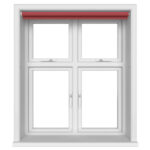 Dover Blackout Rich Ruby Motorised Roller Blind