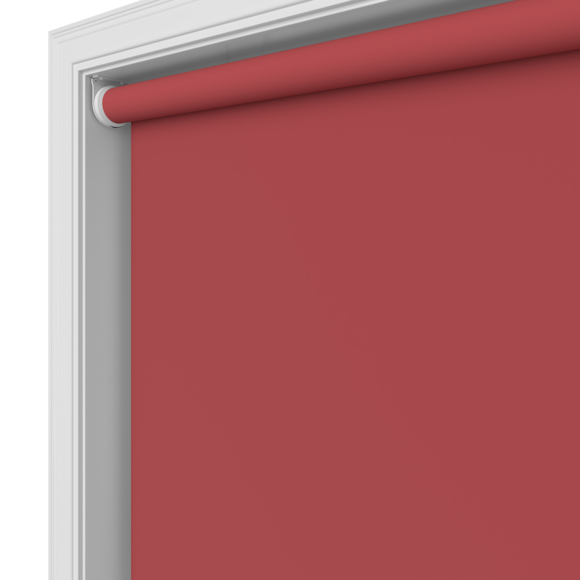 Dover Blackout Rich Ruby Motorised Roller Blind - Image 4