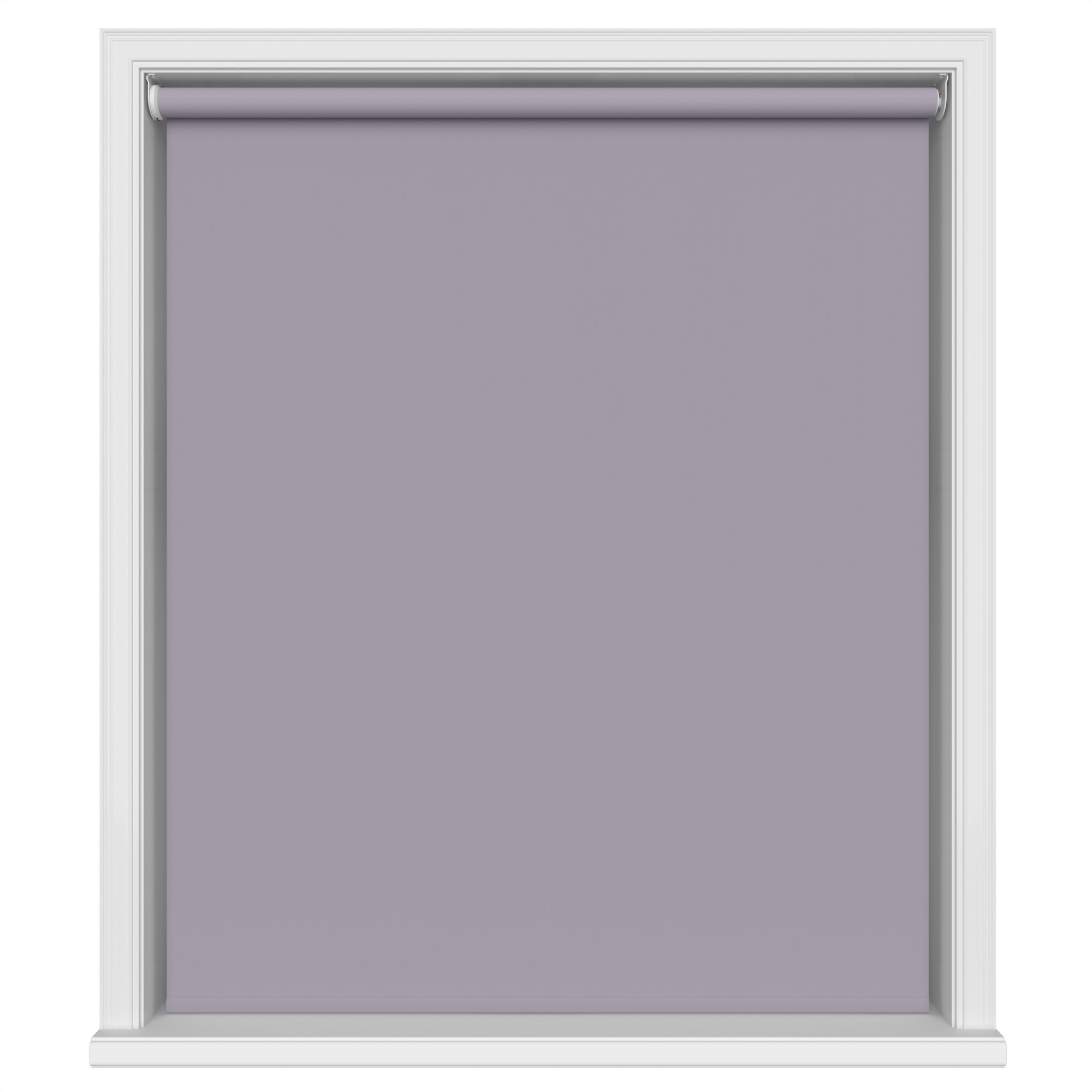 Dover Blackout Lilac Haze Motorised Roller Blind - Image 2