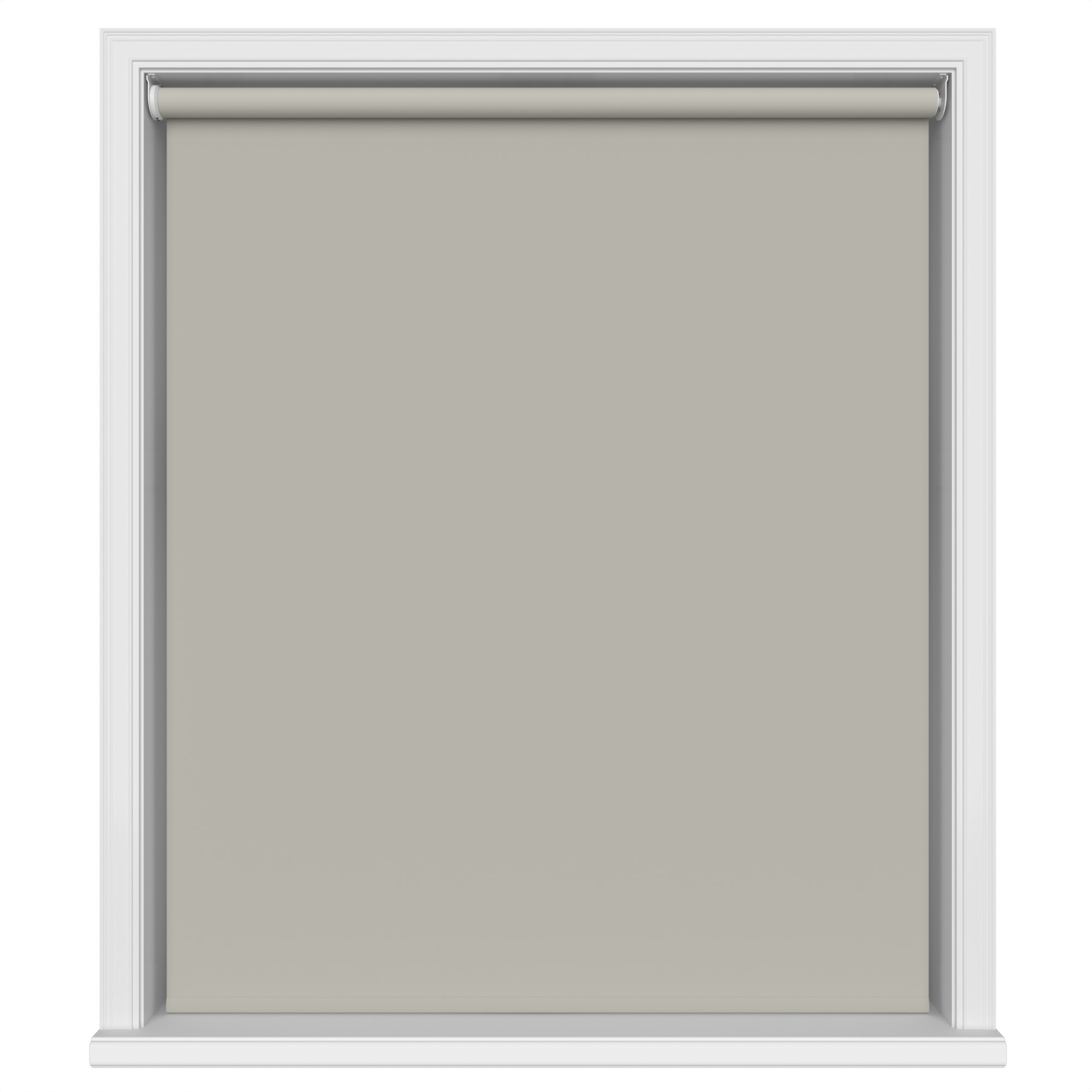 Dover Blackout Muted Truffle Motorised Roller Blind - Image 2