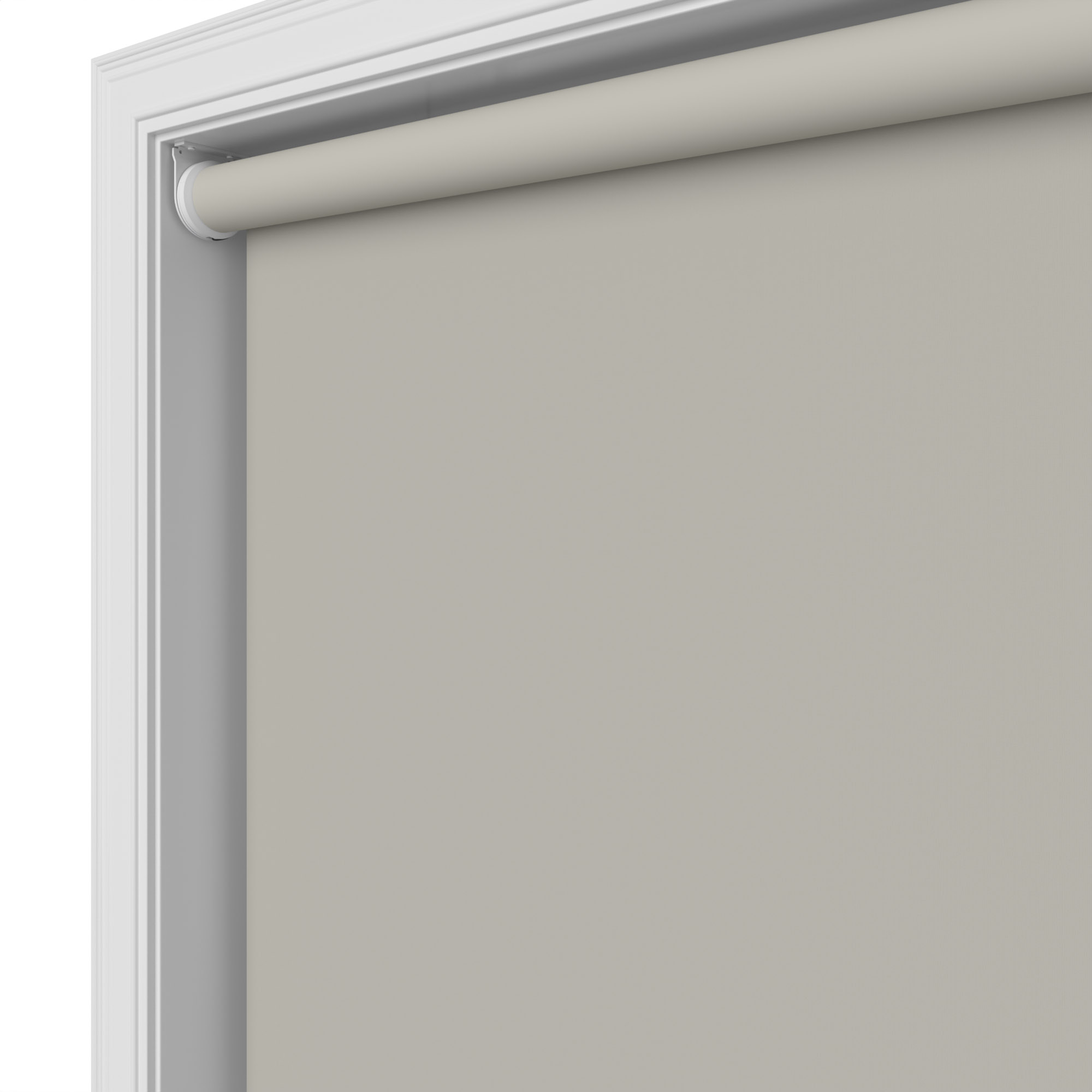 Dover Blackout Muted Truffle Motorised Roller Blind - Image 4