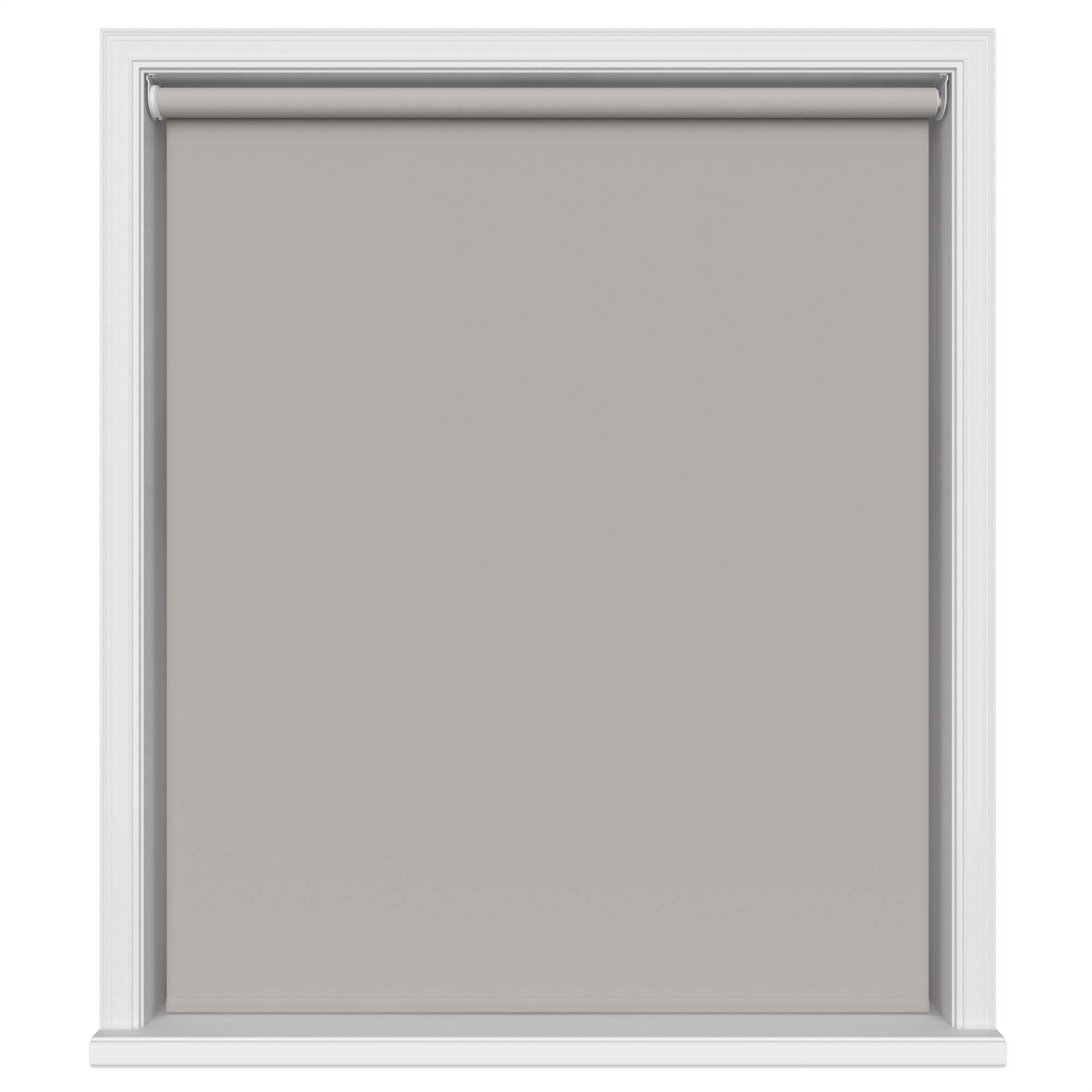 Dover Blackout Warm Stone Motorised Roller Blind - Image 2